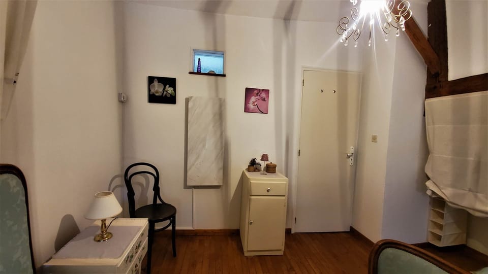 Gîte Coquelicot - Chambre avec lit double étage