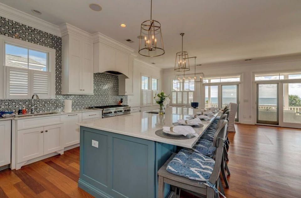 Newly remodeled kitchen