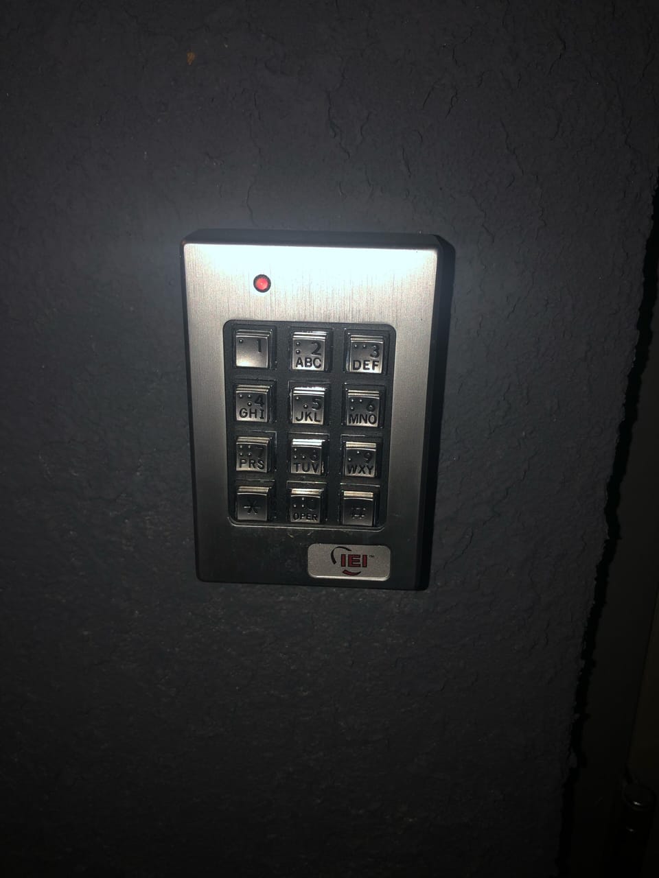 Private elevator Keypad