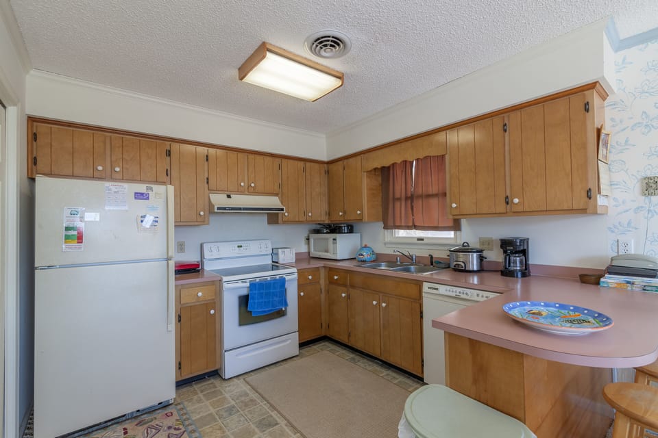 Kitchen- Stocked and Ready for the home chef