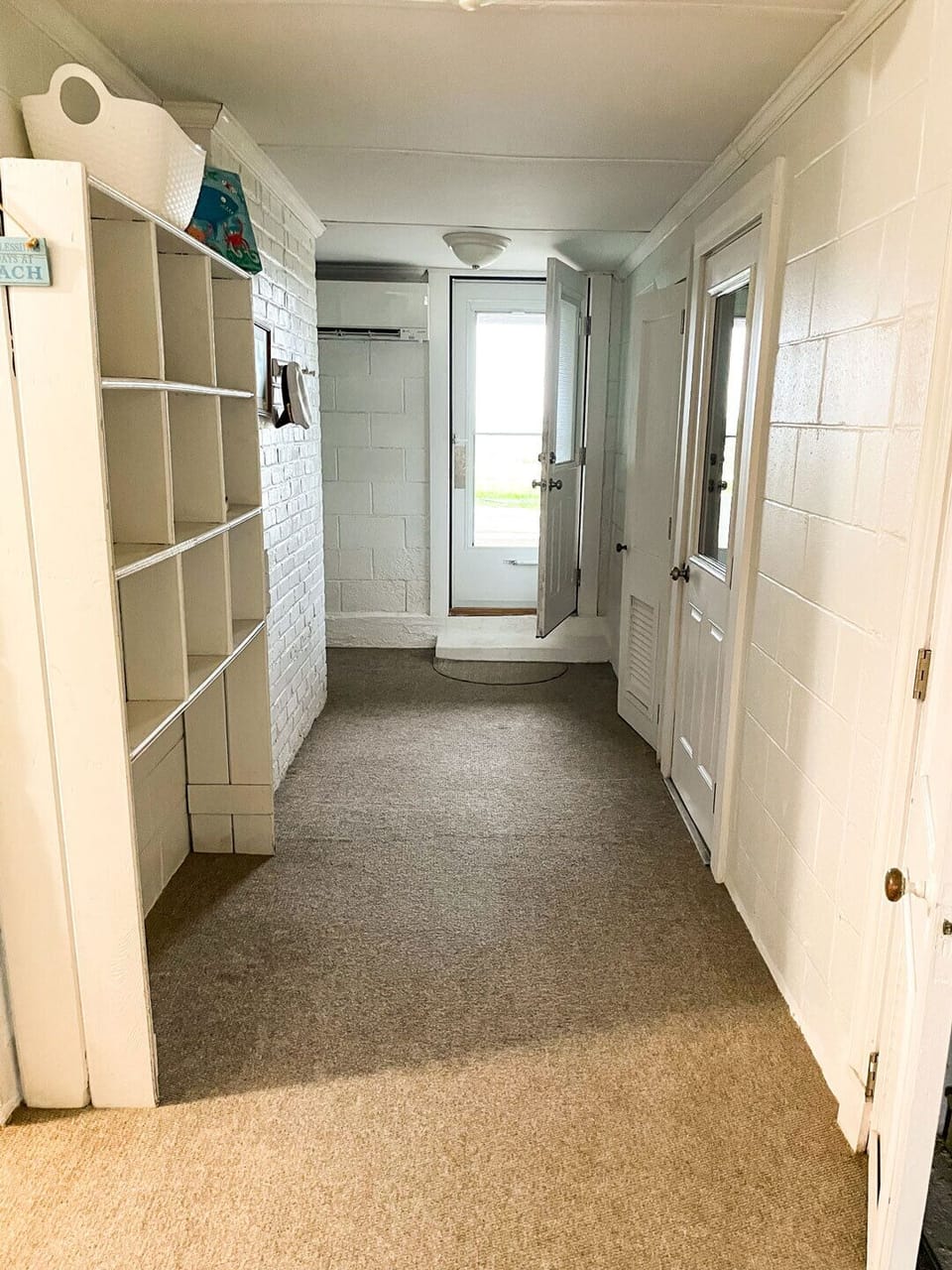 Hallway to ocean
