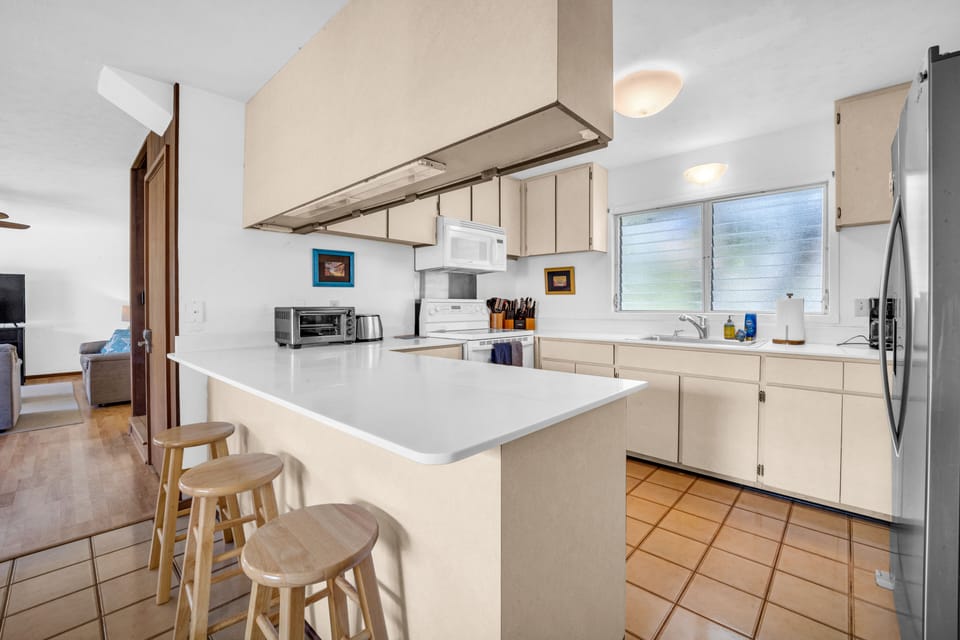 Fully equipped kitchen 