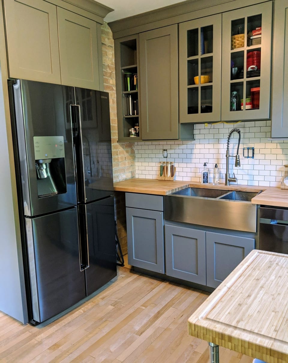 The kitchen, brand new and fully equipped, ready to host your cooking skills!

