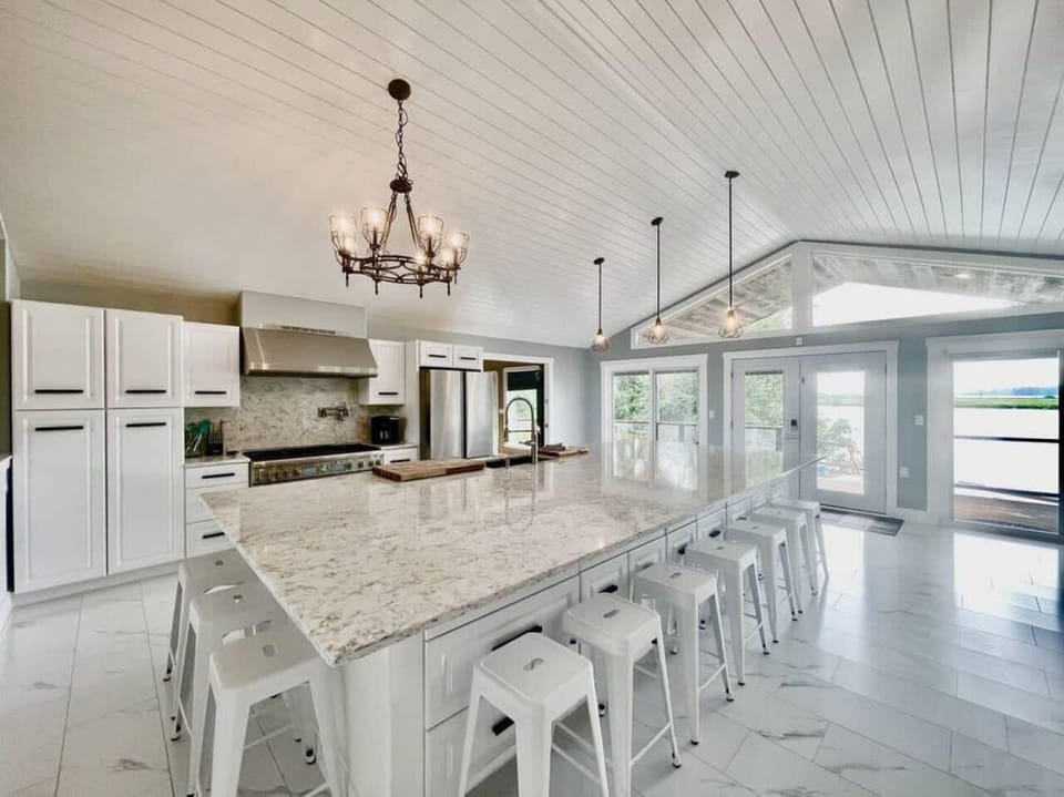 Upstairs Beautiful Large Kitchen