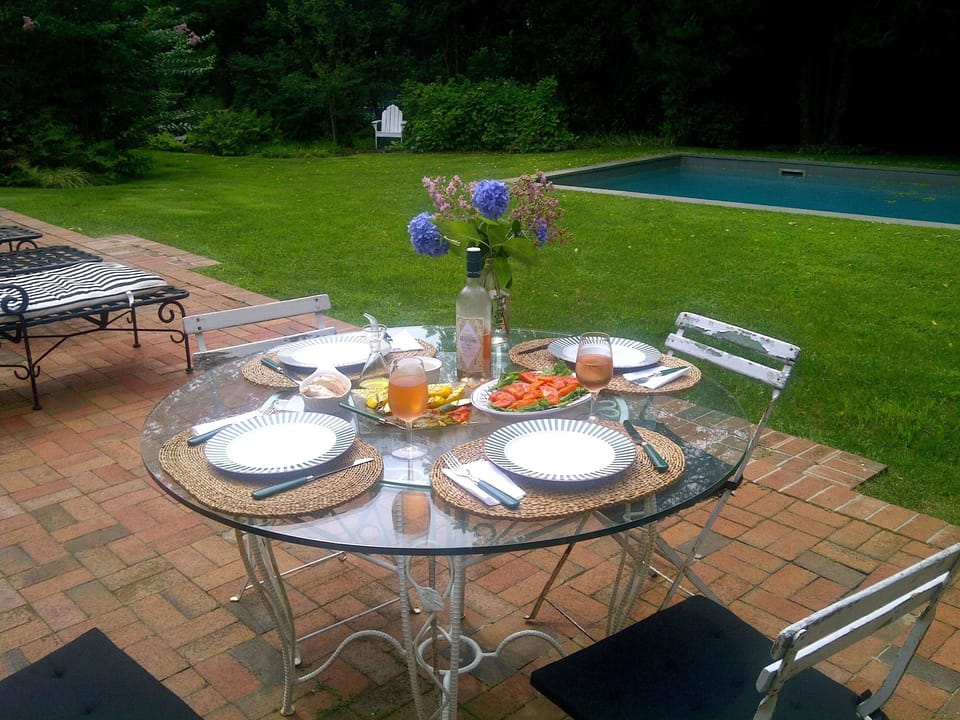 Patio and Pool