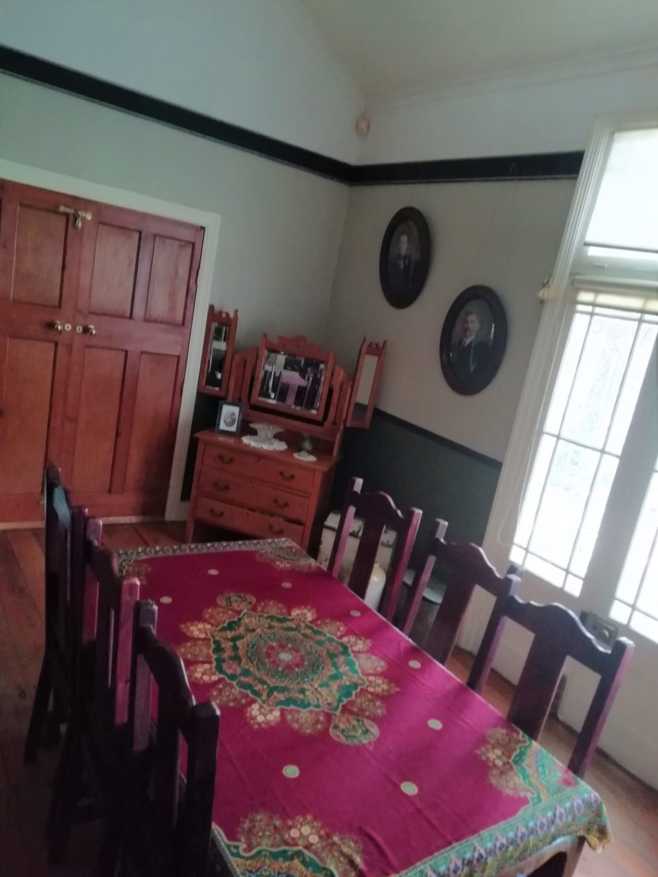 Communal dining room in Main Building
