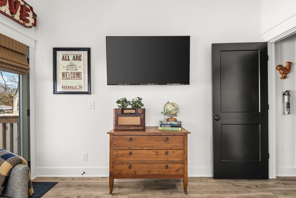 Bonus Living Space: TVs in both living rooms (& bedrooms).