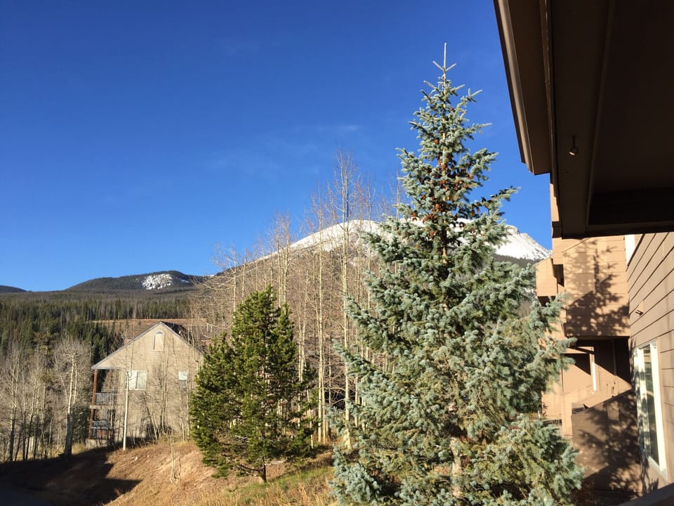 View from deck, Buffalo Mountain
