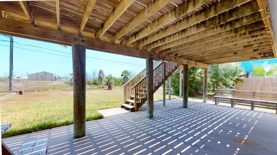 Shaded Sitting Area