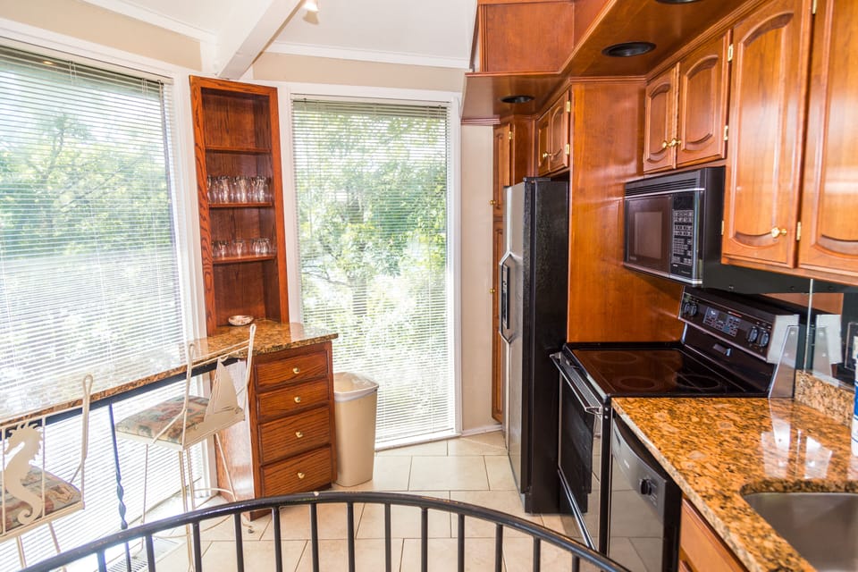 Satinless/pot/pans
everything and the Kitchen sink