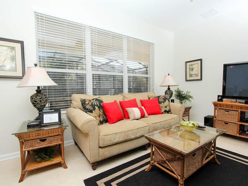 Family room open to kitchen