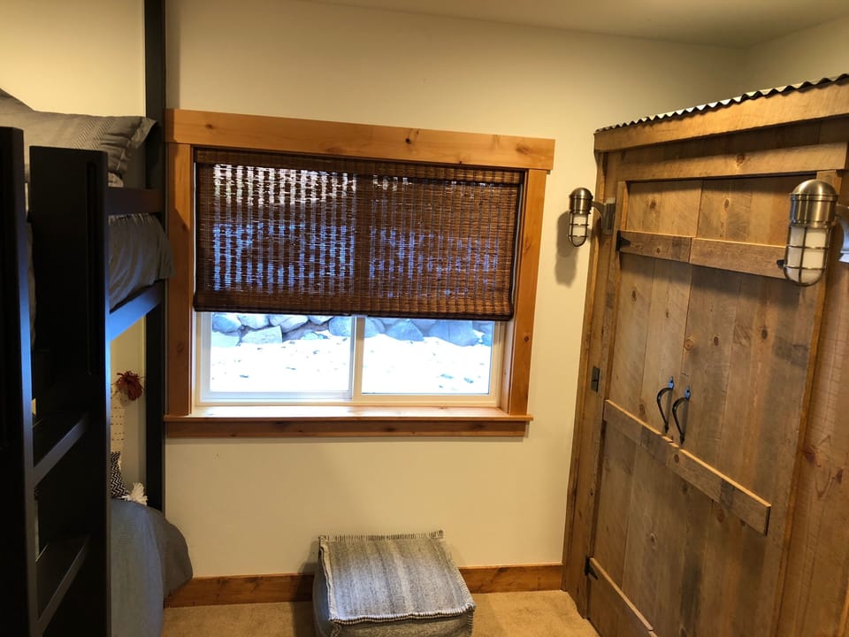 Bunk room w/ custom closet