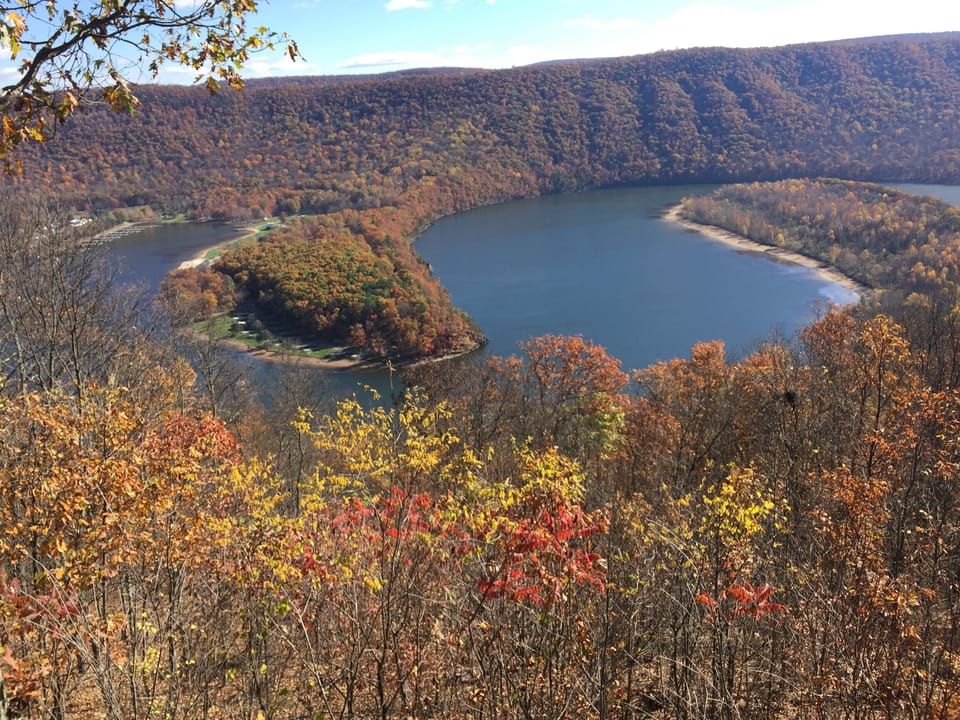 Fall Deck view