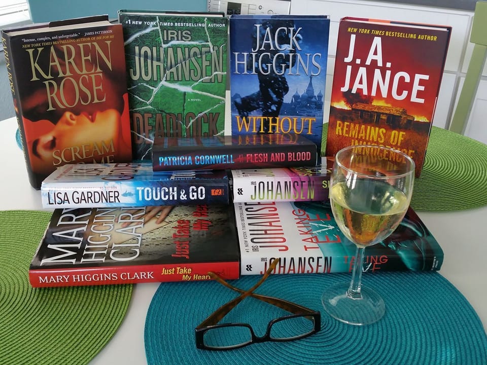 Each unit has books other guests have left. Swap with your neighbors!