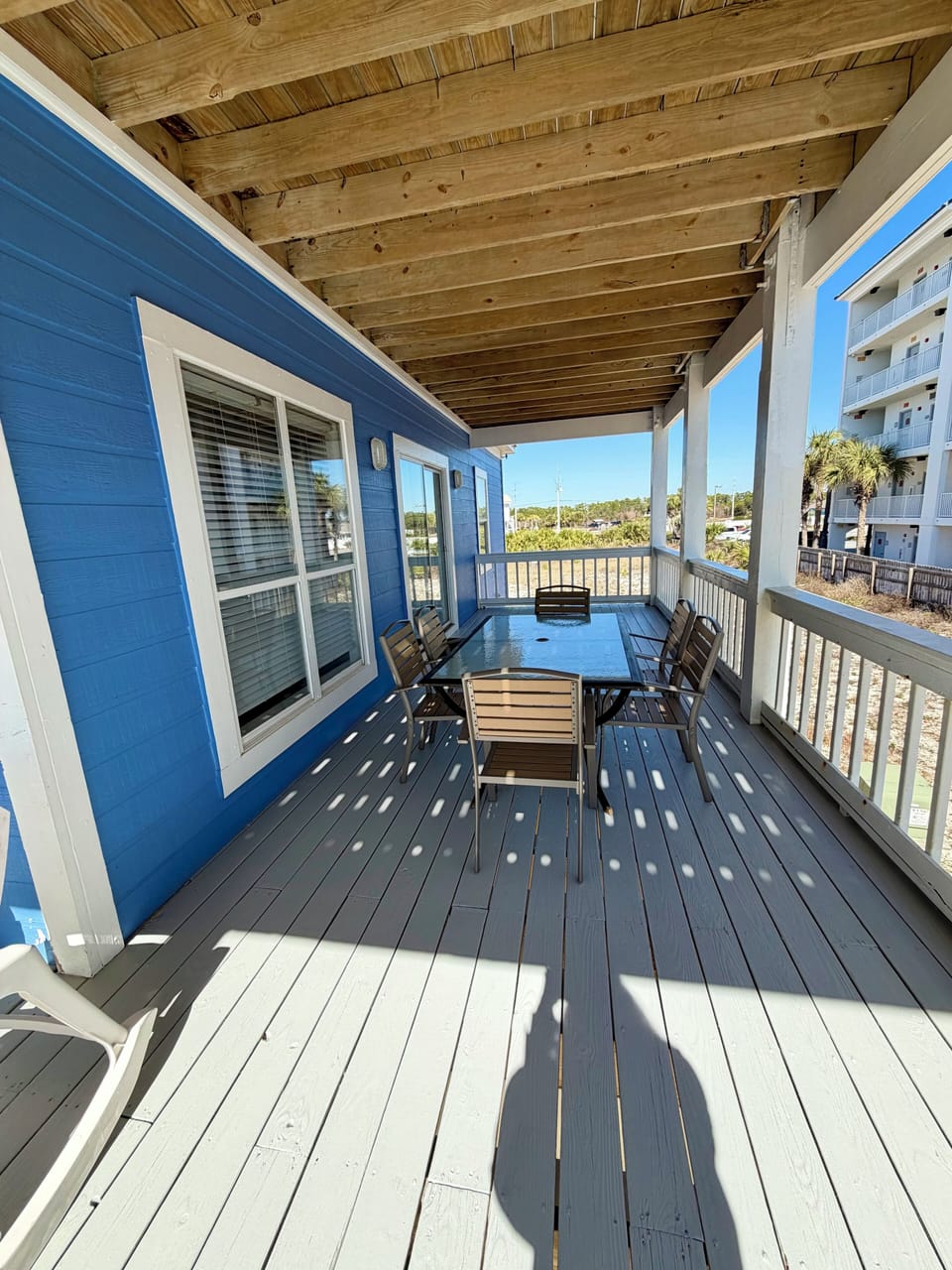 Main floor balcony
