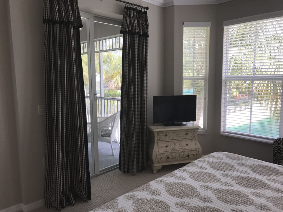 Master Bedroom with incredible view and access to porch