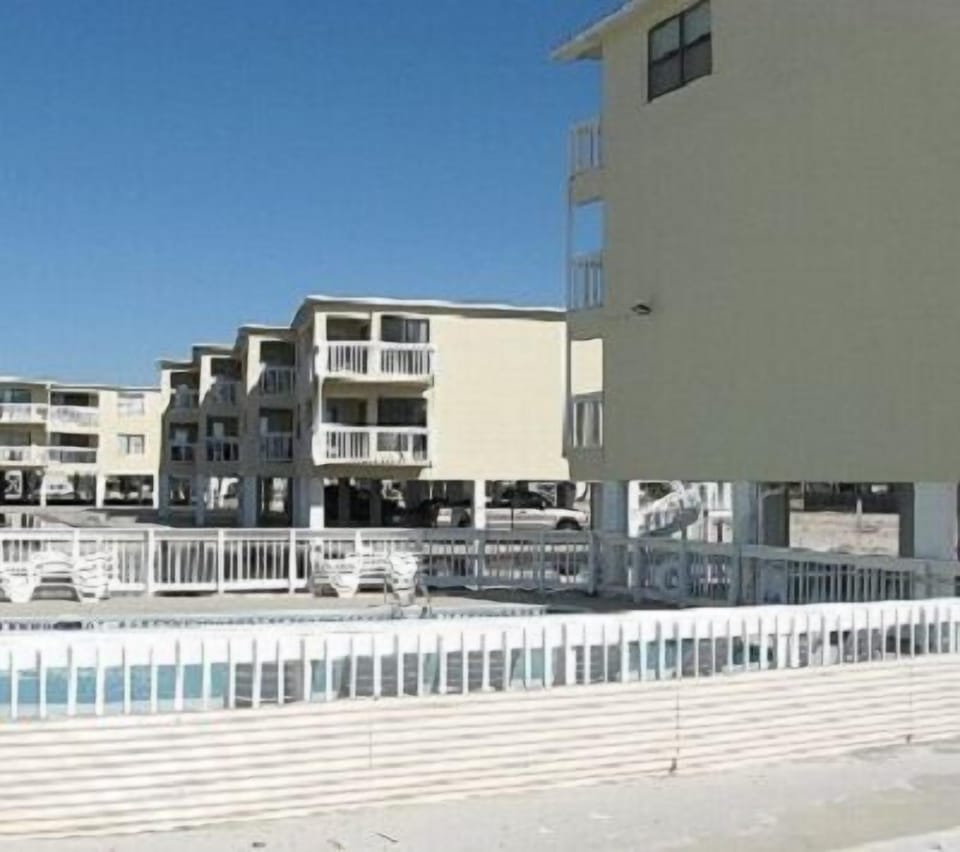 View of this unit standing on the beach