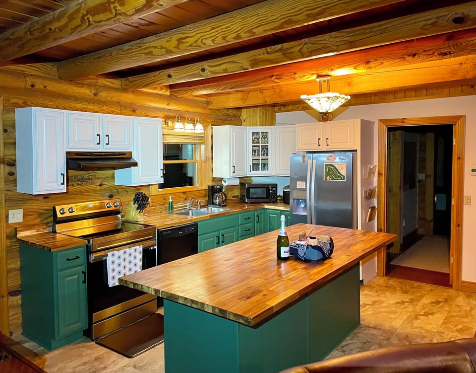 Newly renovated kitchen