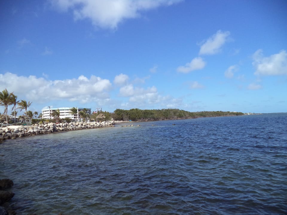 View of Kawama from jetty