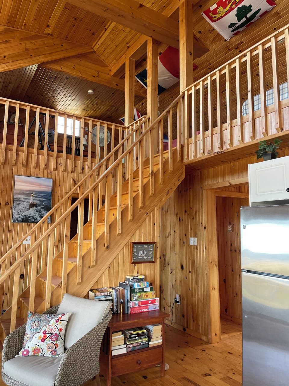 Inside hall/first floor bedrooms
