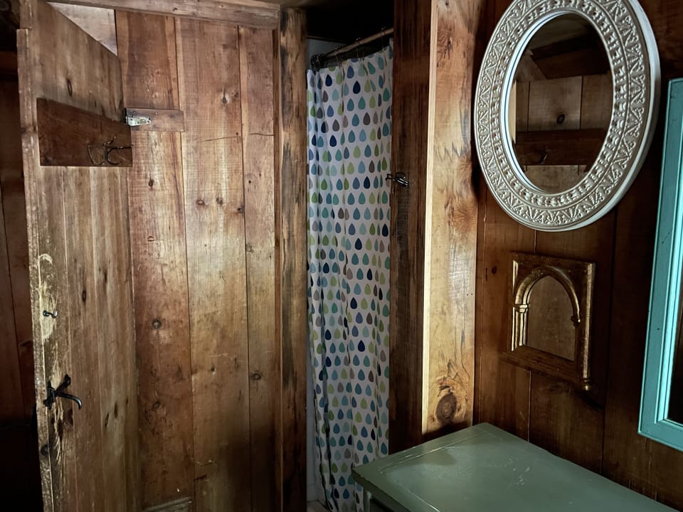 upstairs bathroom shower