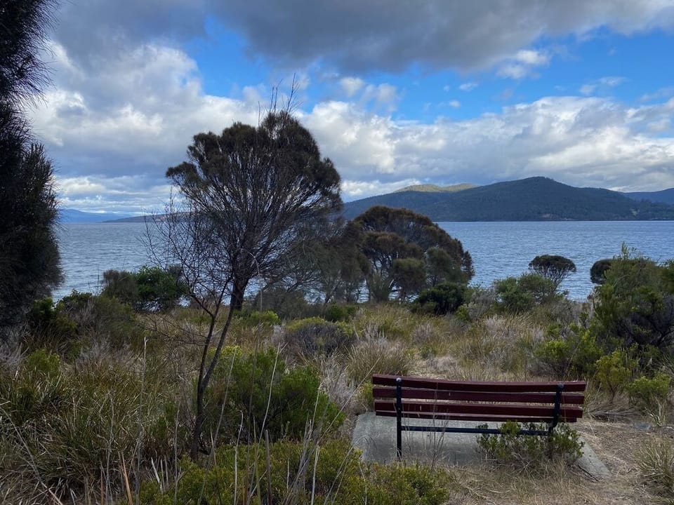 Forshore walk starts at jetty
