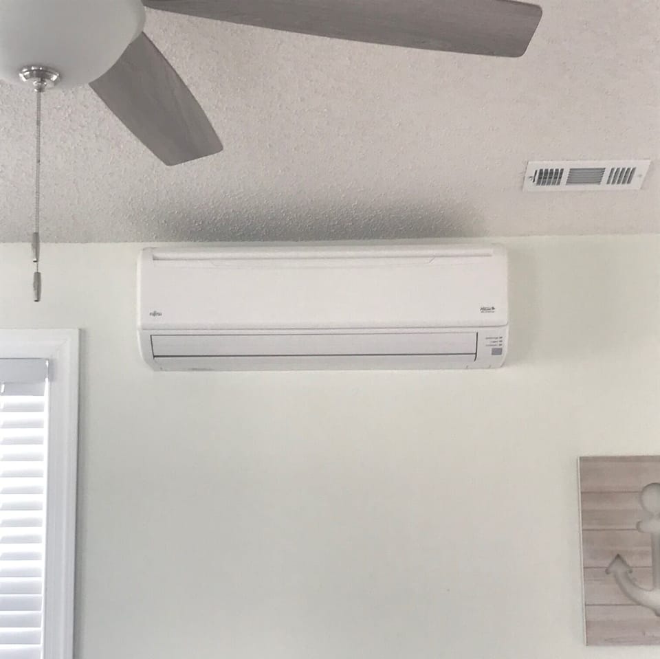 New Mini Split in Family Room for maximum comfort 