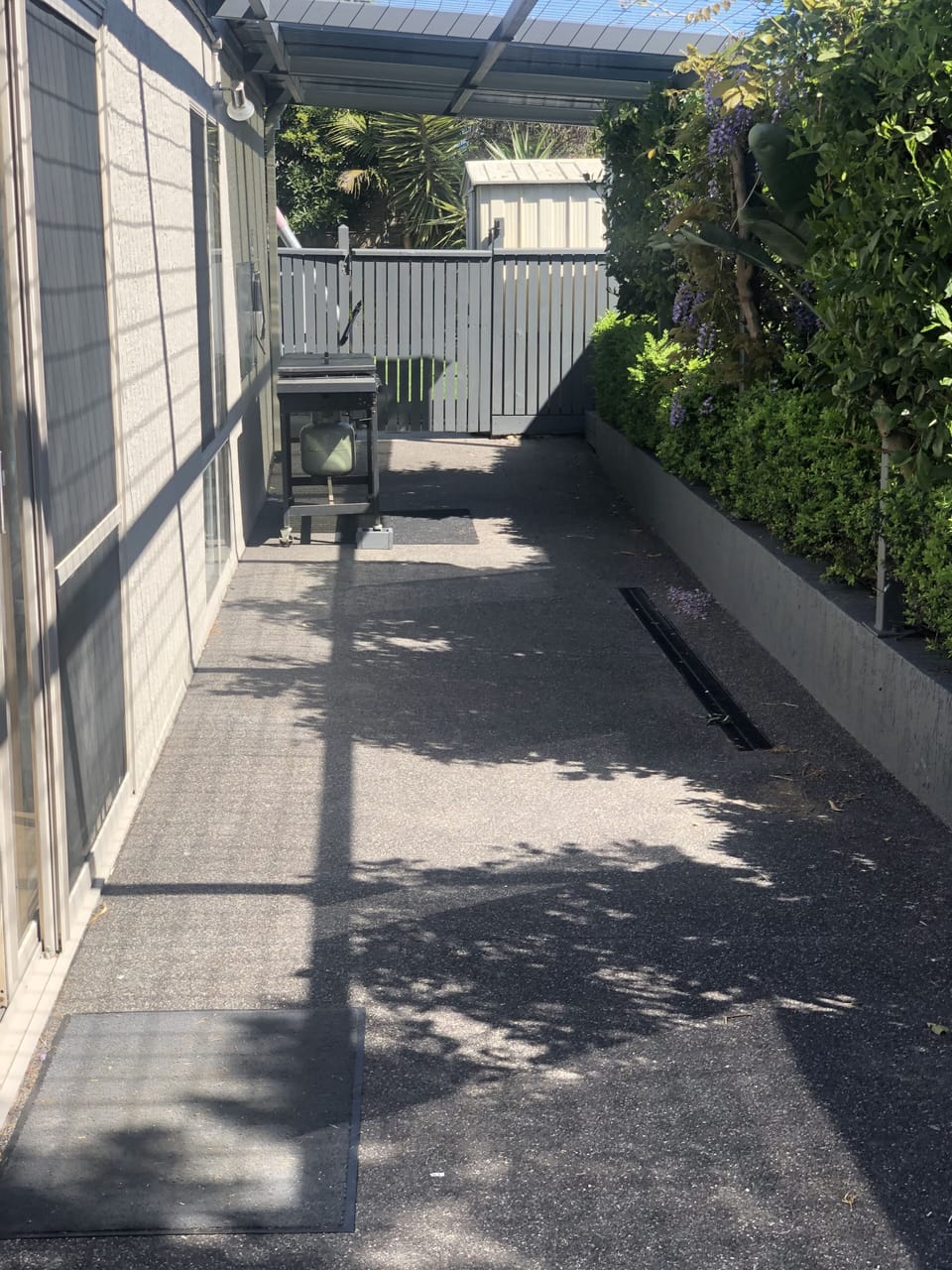 Side Yard, with BBQ