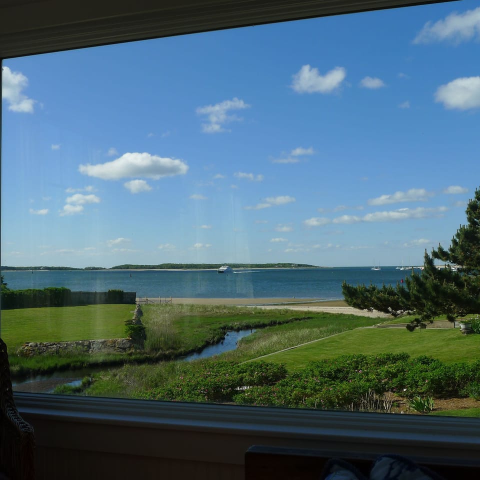 Look out the window - you'll think you're in paradise!