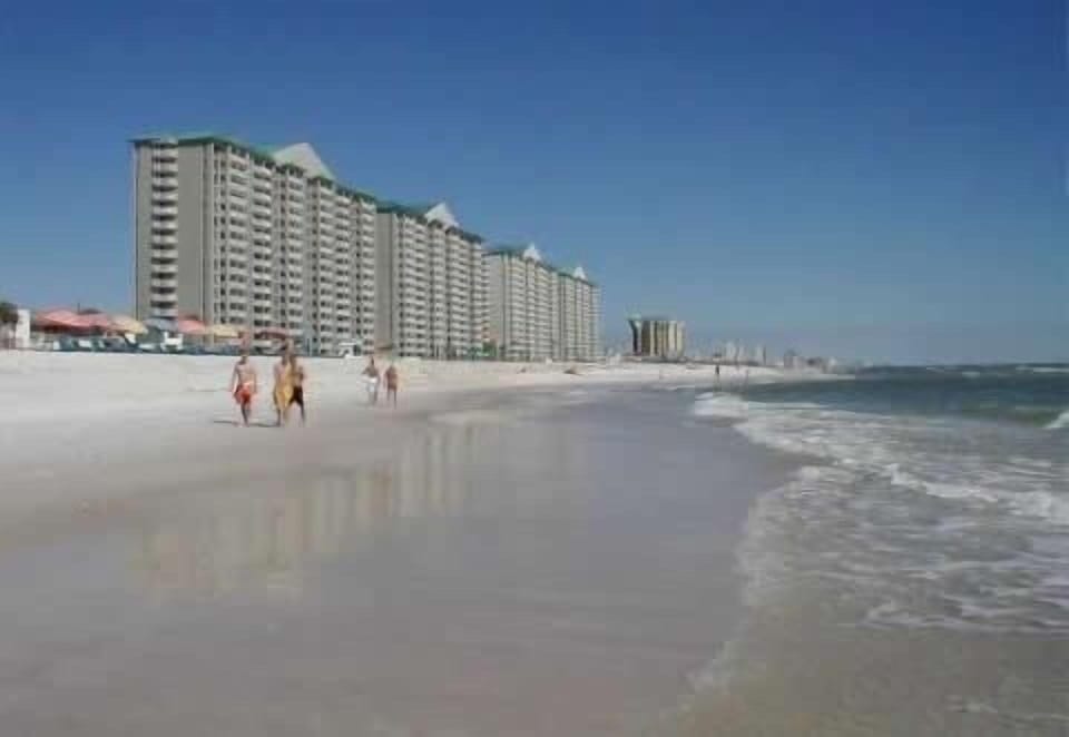 Beach and Towers