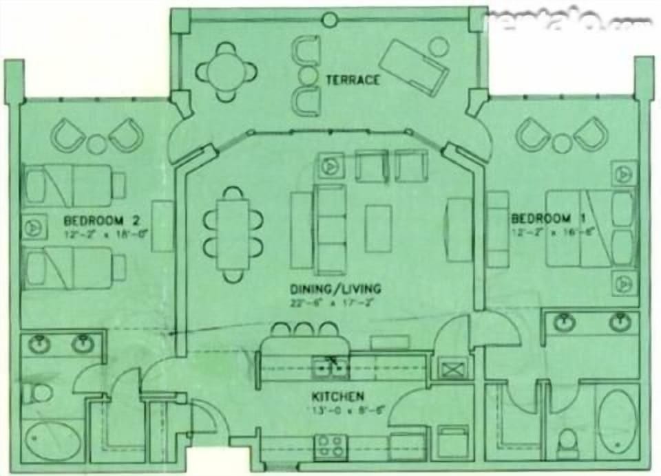 Great floor plan, see ocean from every room