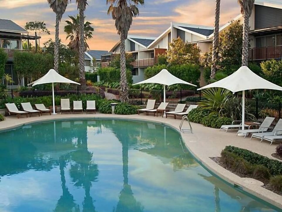 Close to lagoon pool