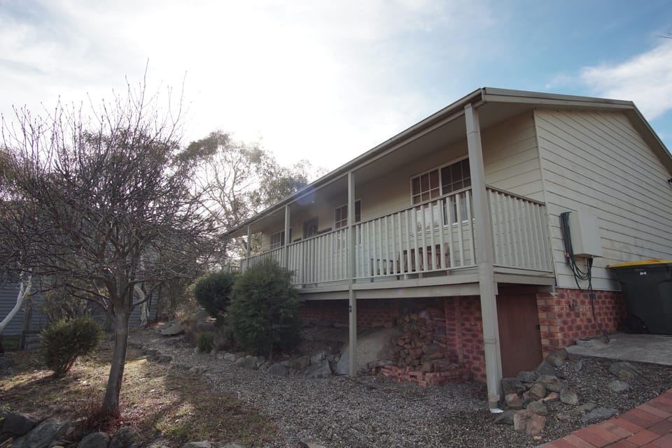 Wildenmann Cottage's long Verandah, room for everyone