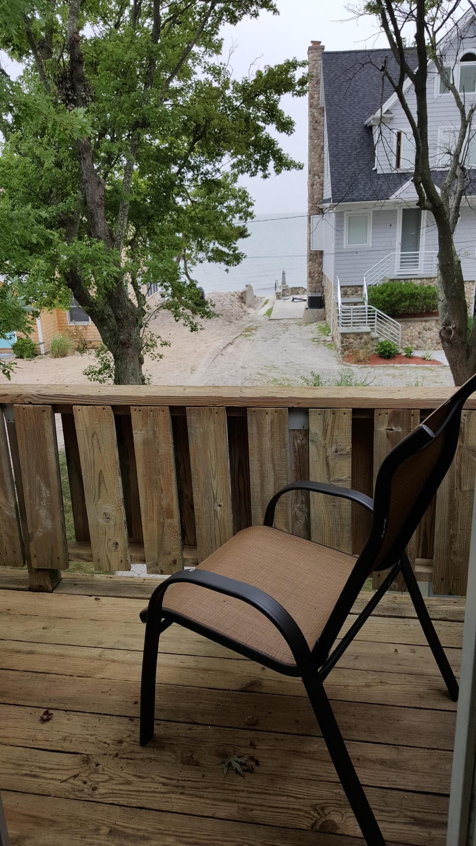 Second floor bedrroom deck