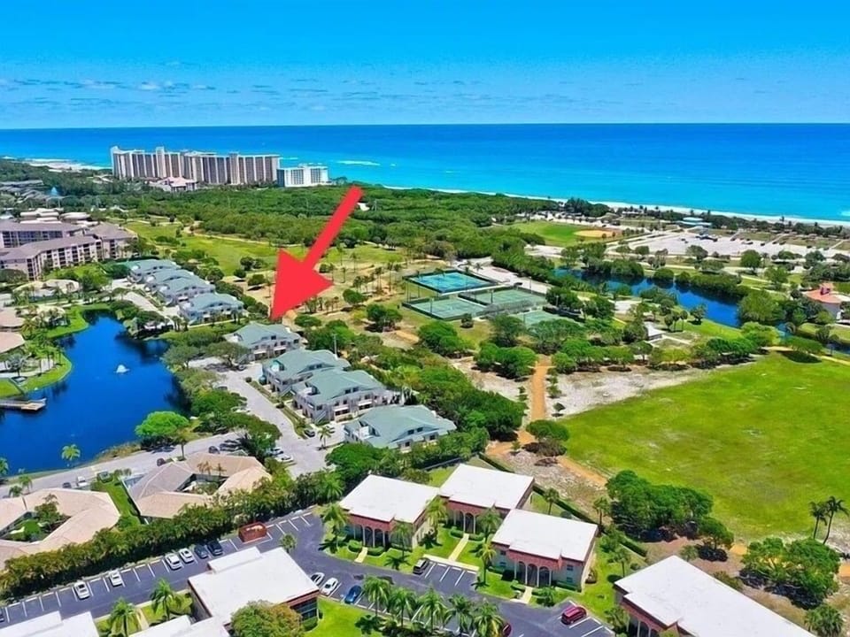 Walking distance to tennis and beach