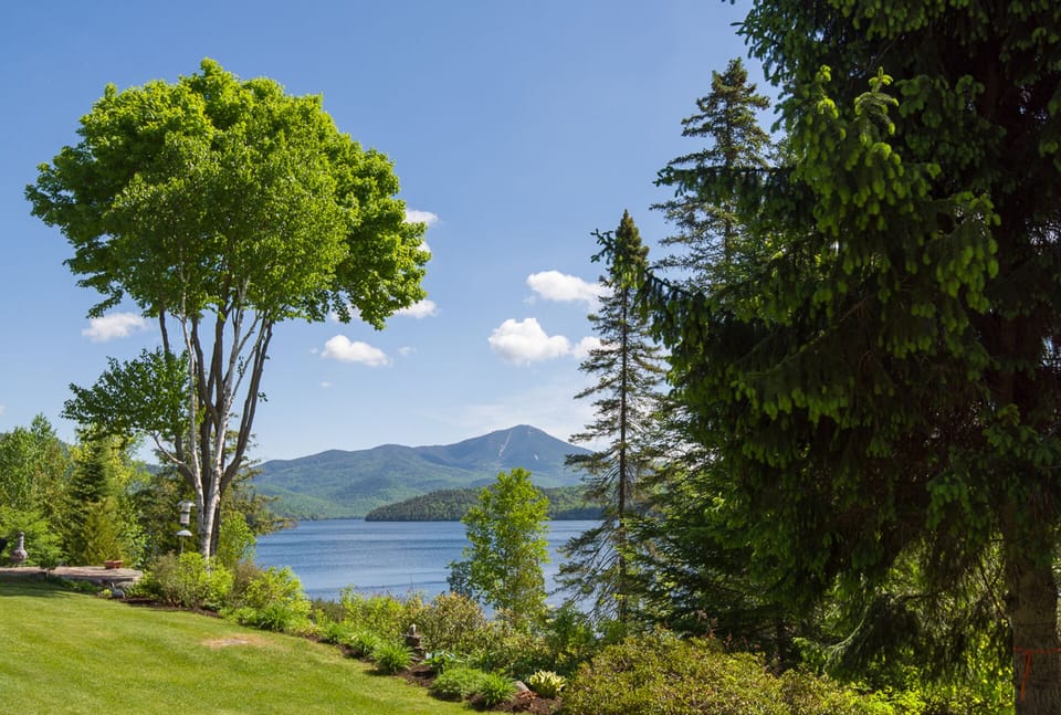 A great view at the waterfront of the resort... 