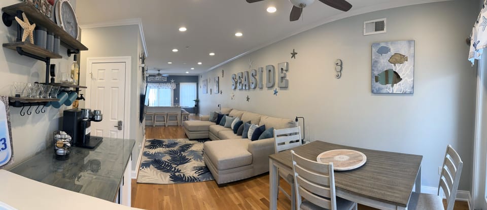 Main floor open concept living