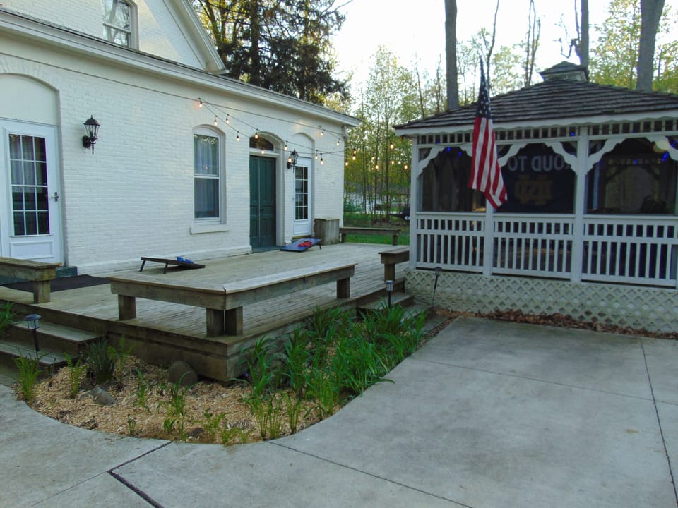 Gazebo and deck 