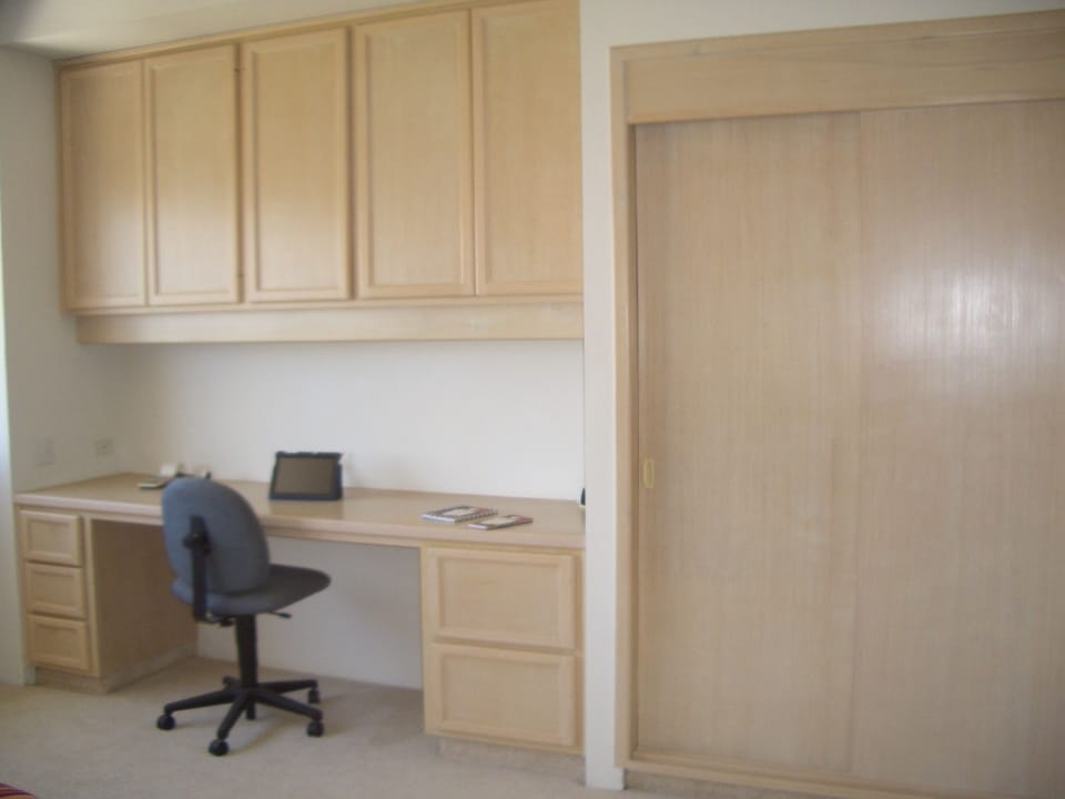 work area second bedroom