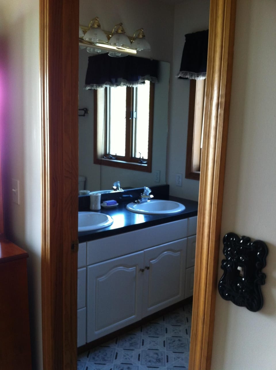 master bathroom