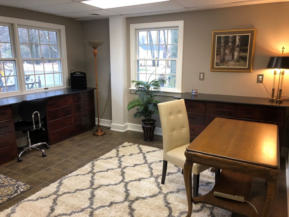 Could be 2nd bedroom but note: have to go outside to get to upstairs bathroom.