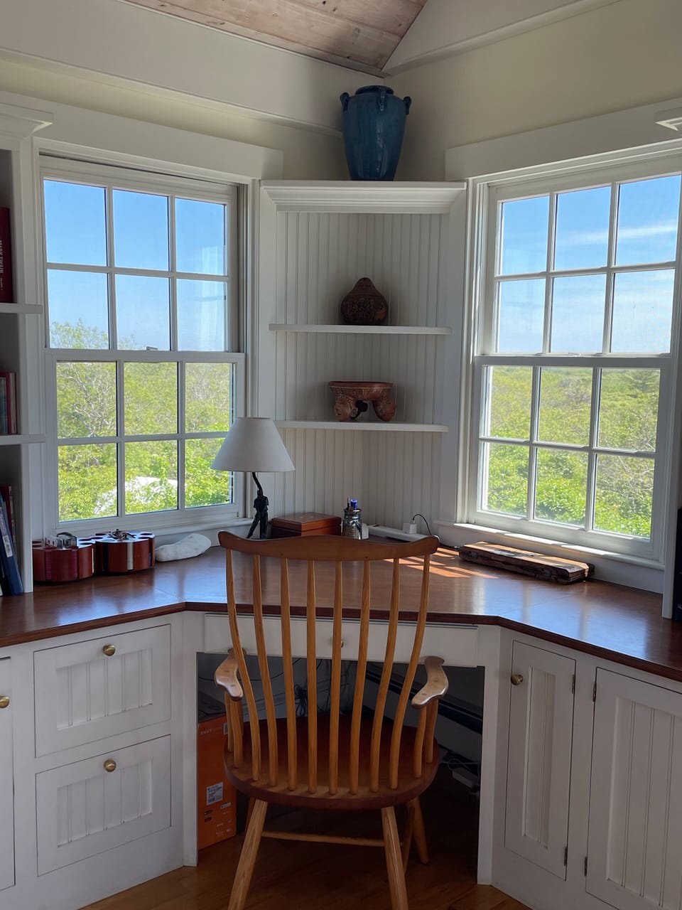 Work space with a view