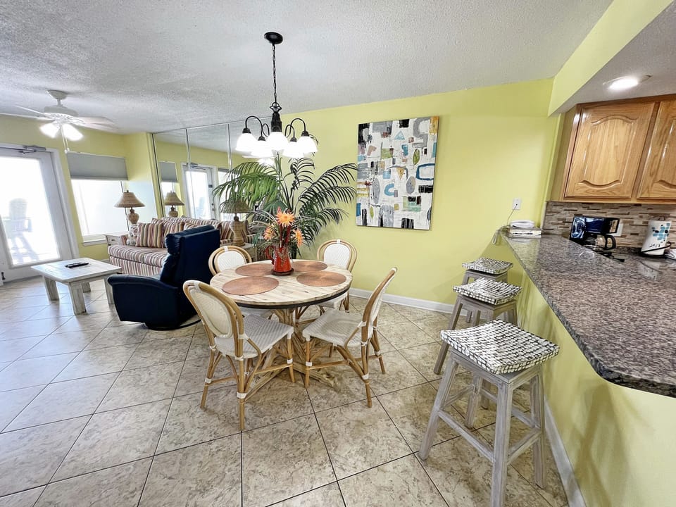 Dining Room with 4 chairs or 3 Bar Stools