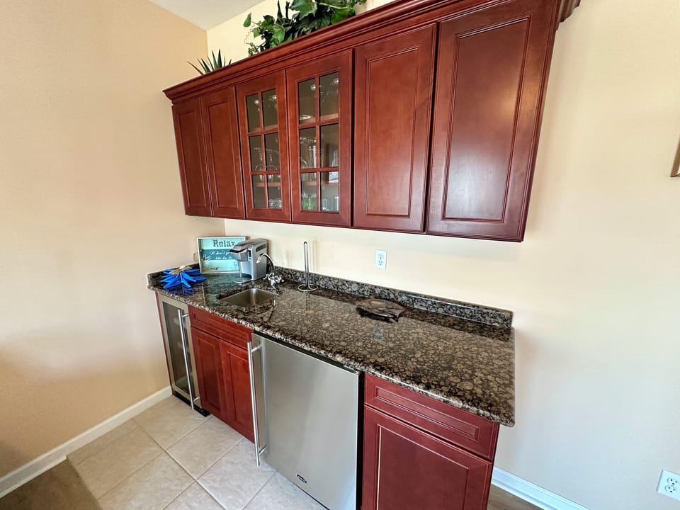 Wet Bar 2nd Floor Den