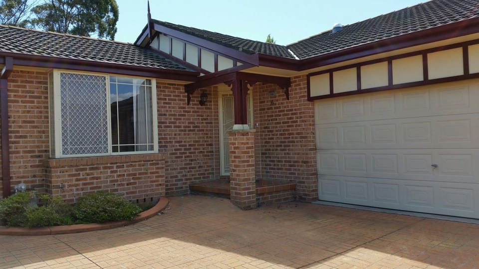 Front of Villa (with Electric Garage Door)