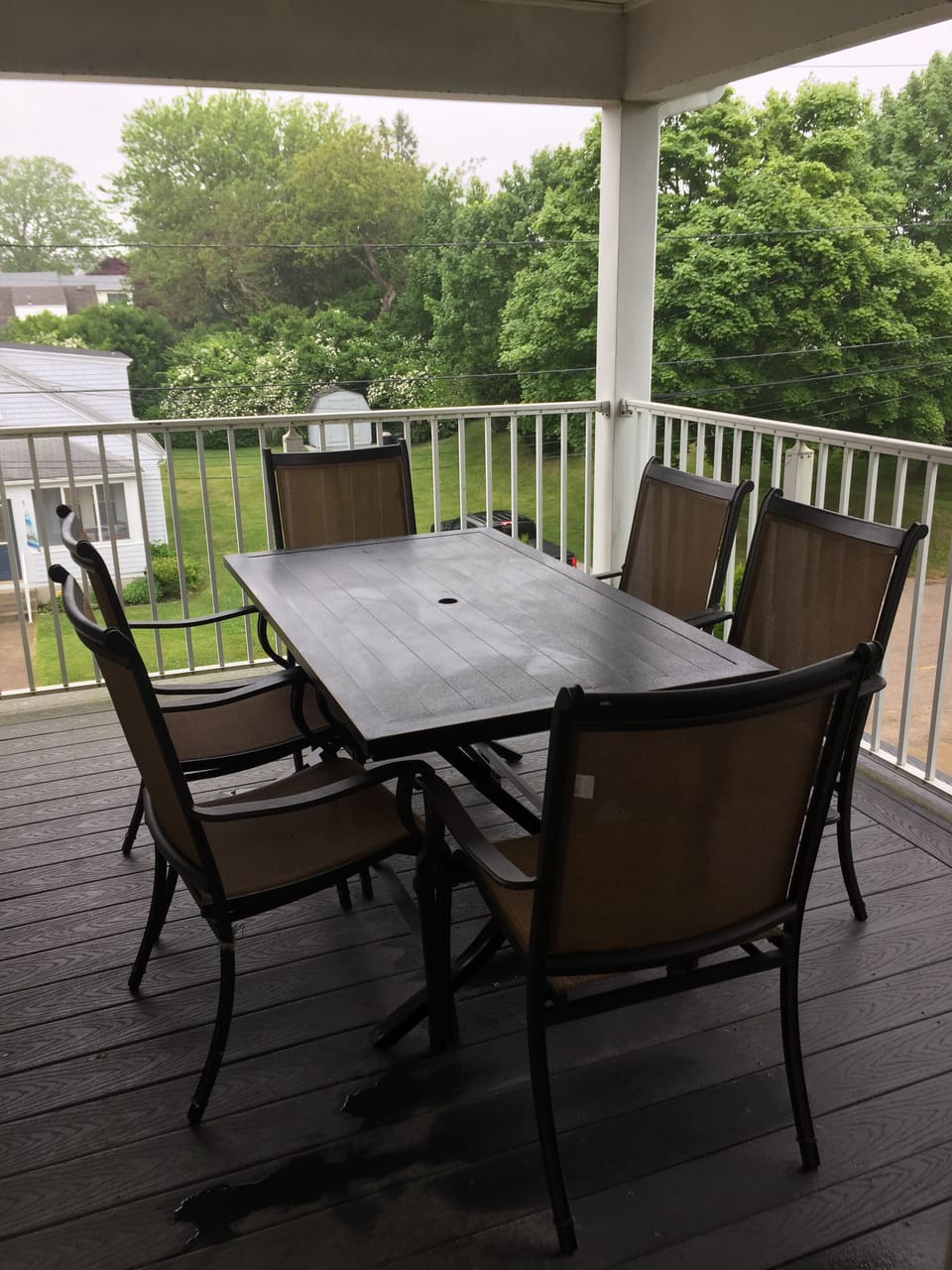 3rd floor deck table