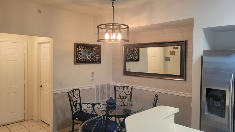 Updated dining room 