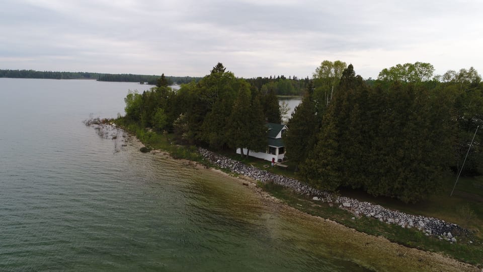 Lots of privacy, even from the water!