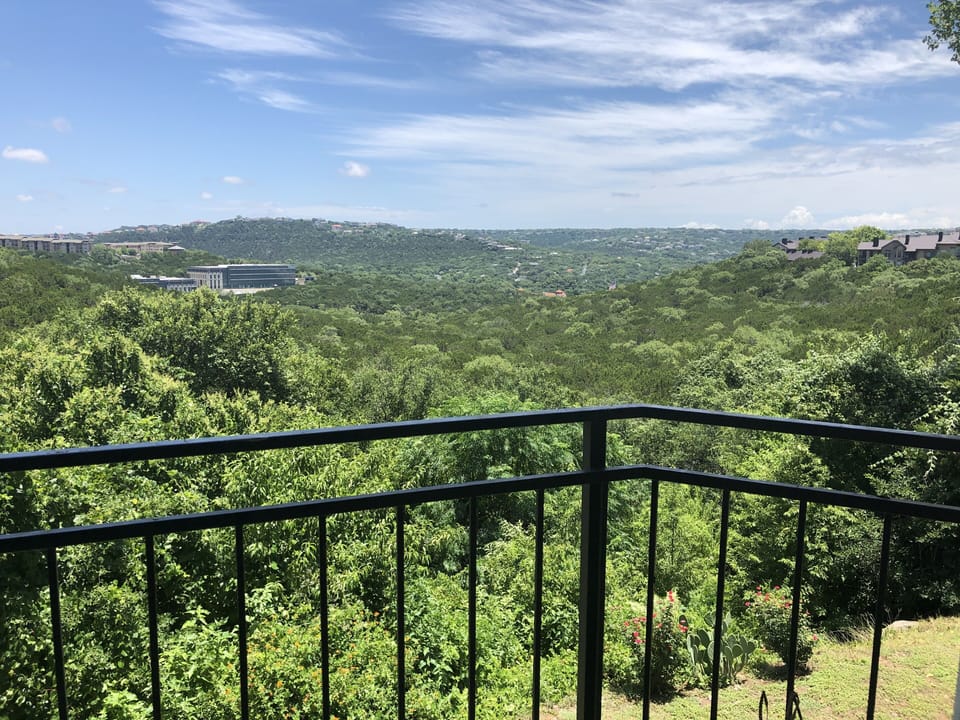 Amazing view of the hill country!