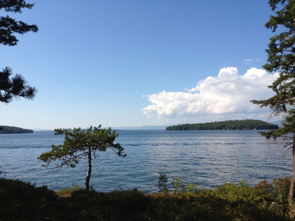 A beautiful day at the point.